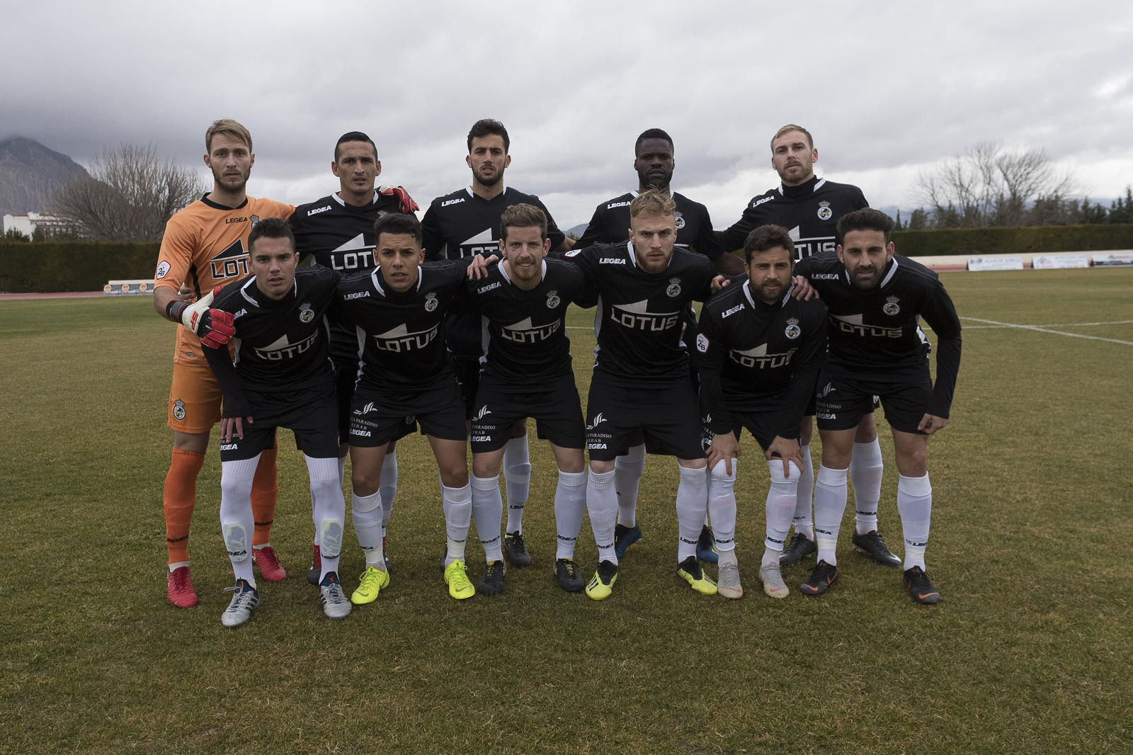 Formación inicial de la Balona, el pasado domingo en Jumilla Formación inicial de la Balona, el pasado domingo en Jumilla
