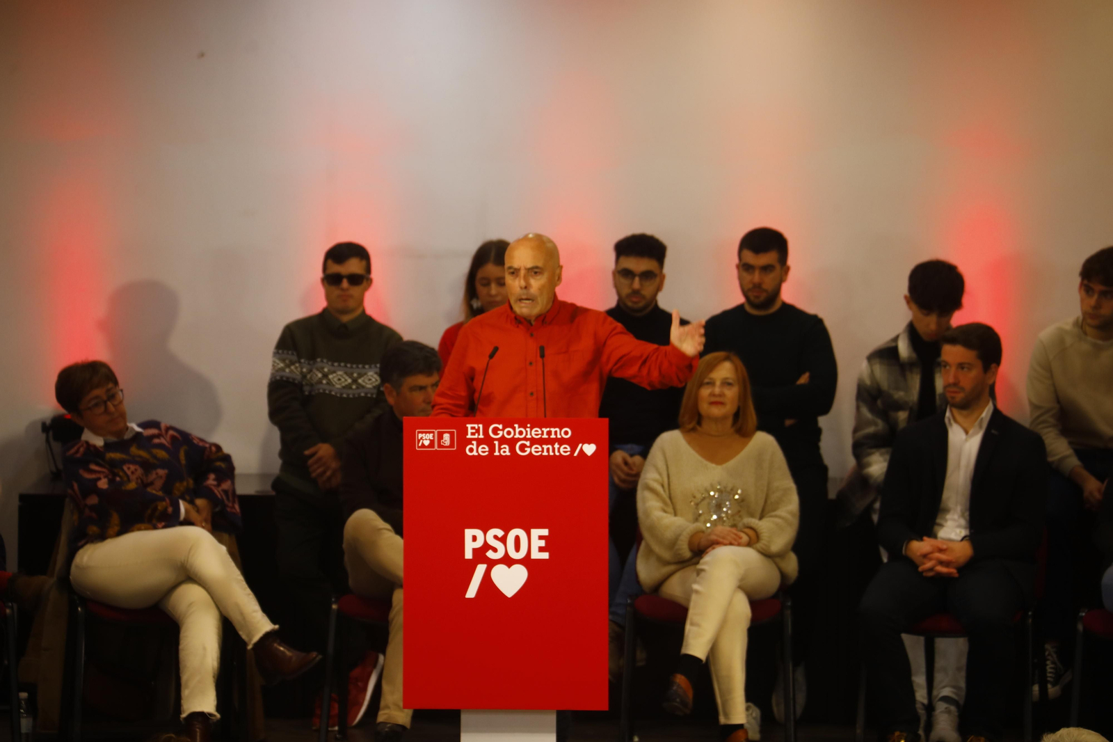 La presentación de Antonio Hurtado como candidato del PSOE a la Alcaldía de Córdoba, en imágenes