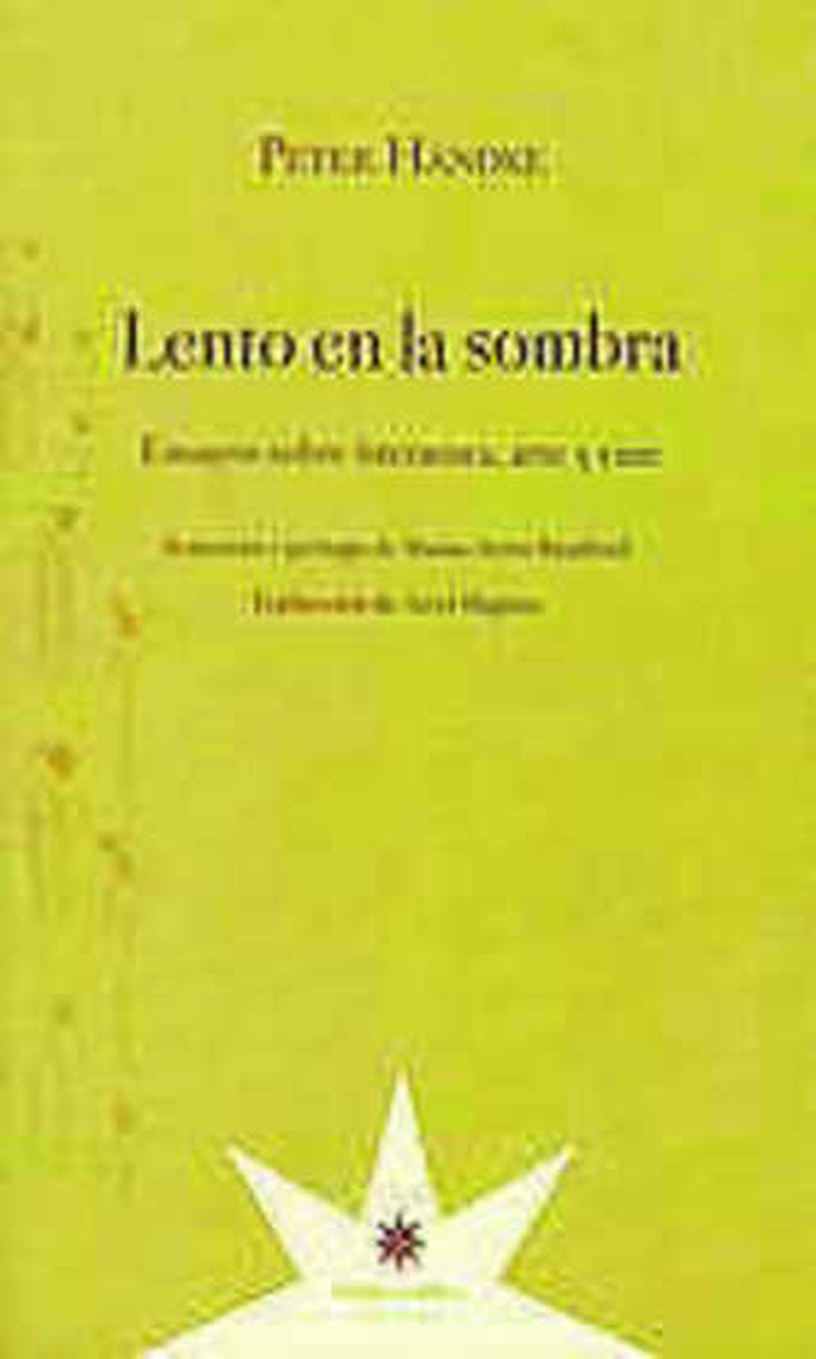 Retrato del novelista, dramaturgo y poeta Peter Handke (Griffen, Austria, 1942).