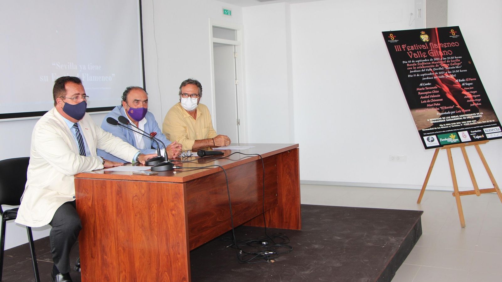 Presentación del Festival Flamenco Valle Gitano.