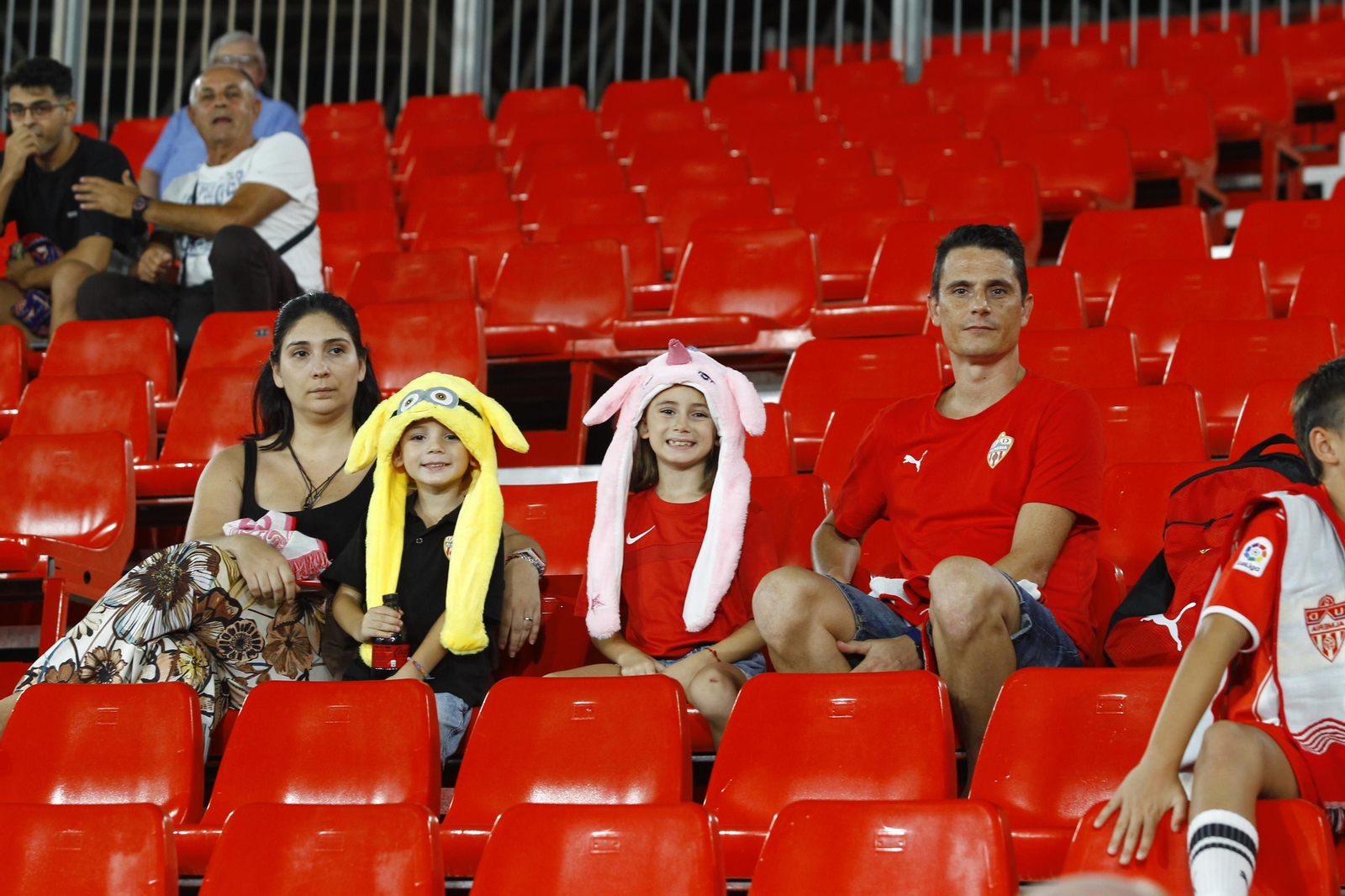 Imágenes del partido U.D. Almería-Sevilla F.C.