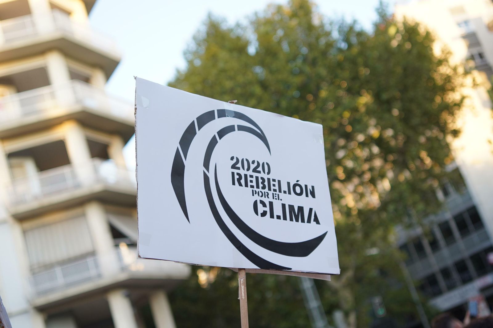 Una de las pancartas que pudo verse en la manifestación del pasado viernes.