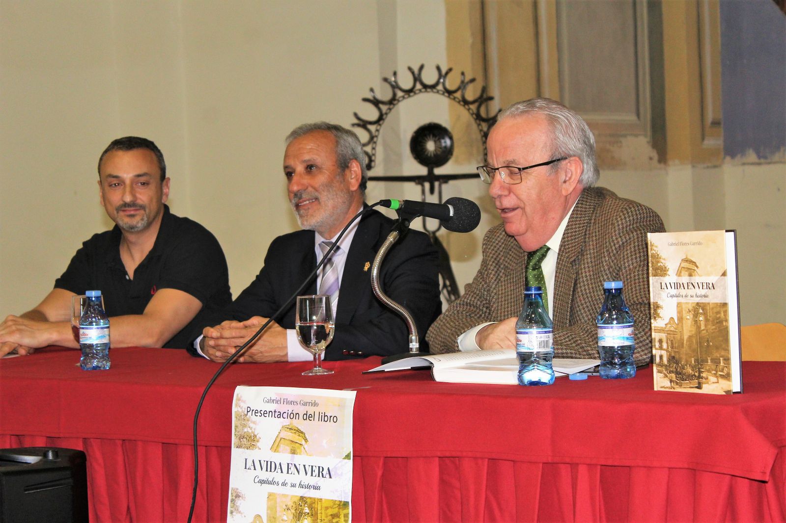 Acto de presentación de la obra ‘La vida en Vera. Capítulos de su historia’.