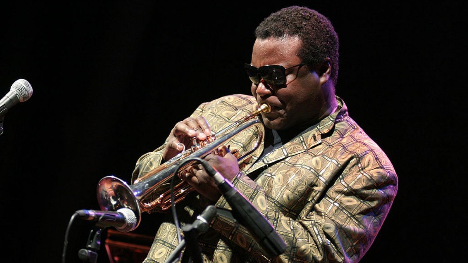 El trompetista Wallace Roney.