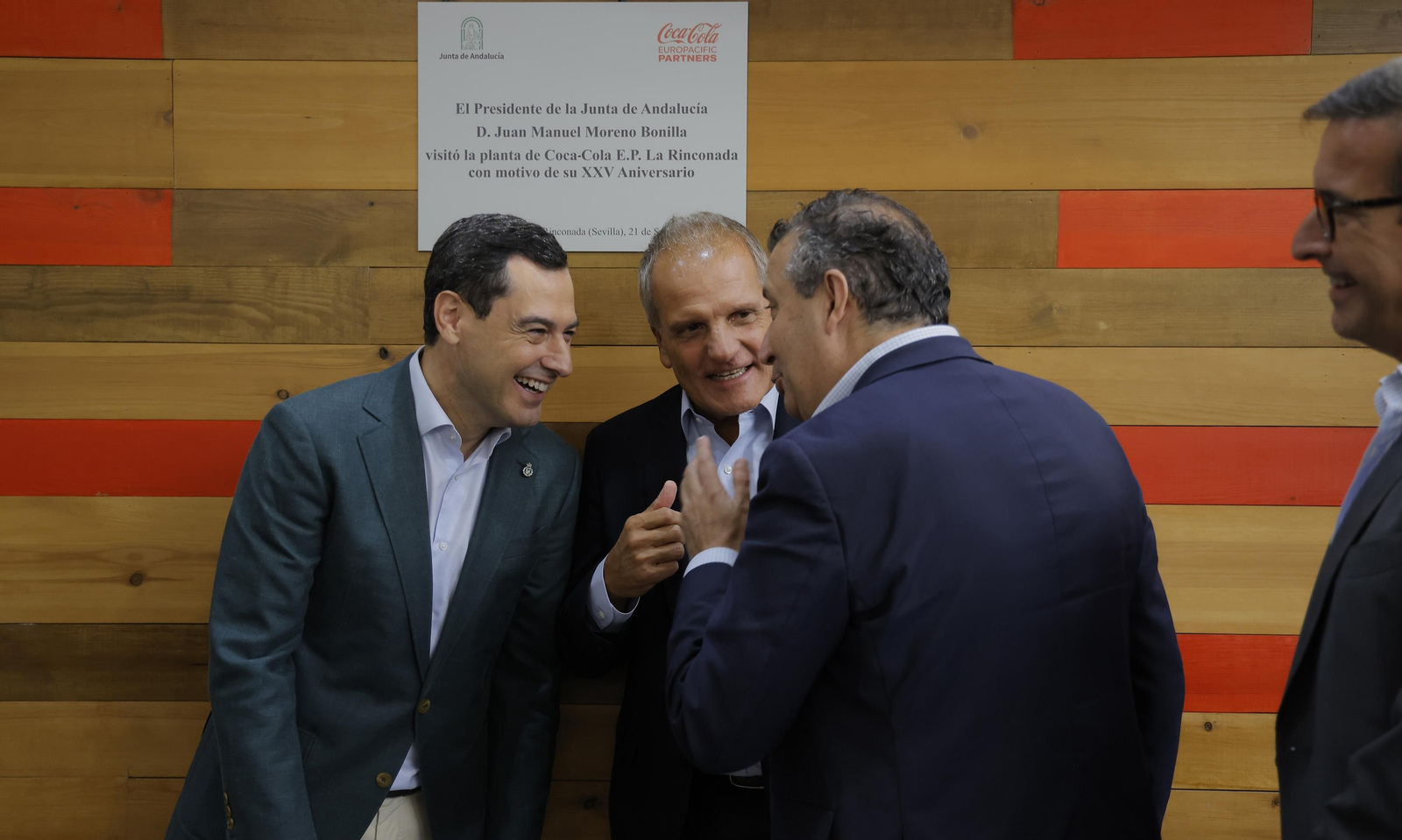 Las fotos de la celebración del 25 aniversario de la planta de Coca-Cola en La Rinconada