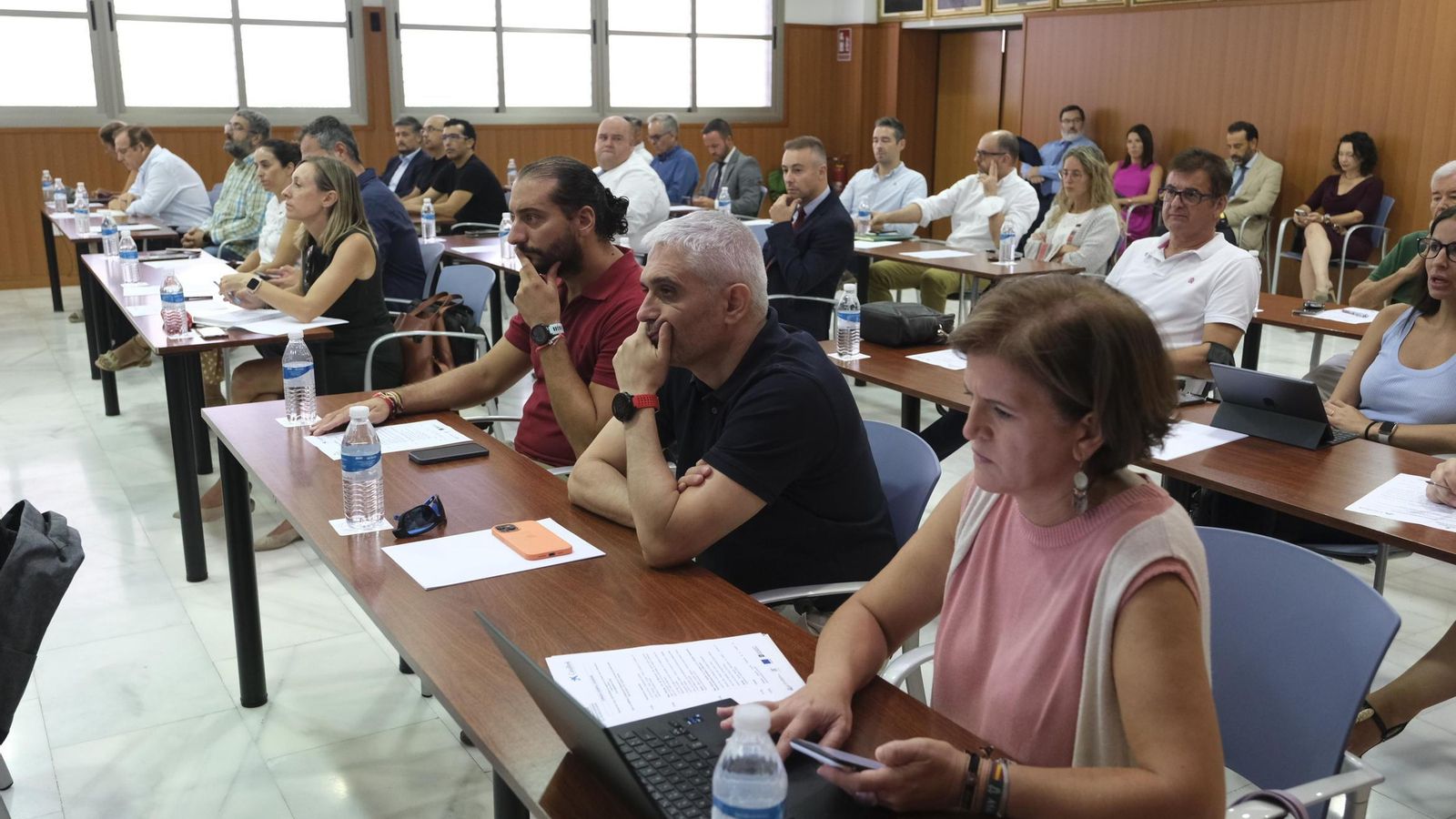 Asistentes a la jornada sobre Marruecos organizada por Asempal y CaixaBank