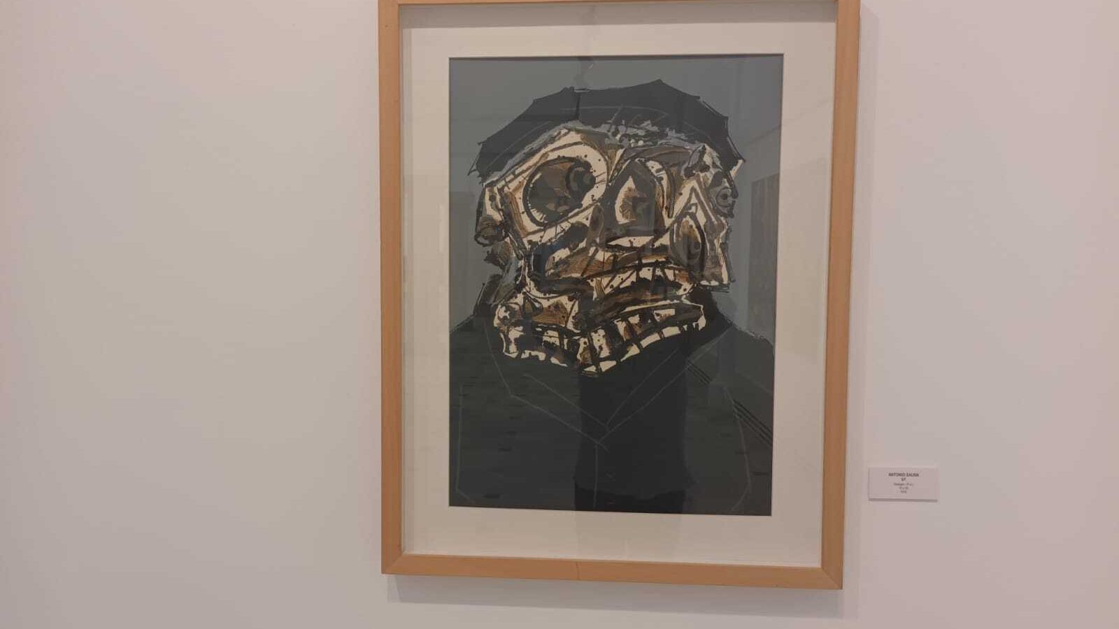 Obra de  Antonio Saura.