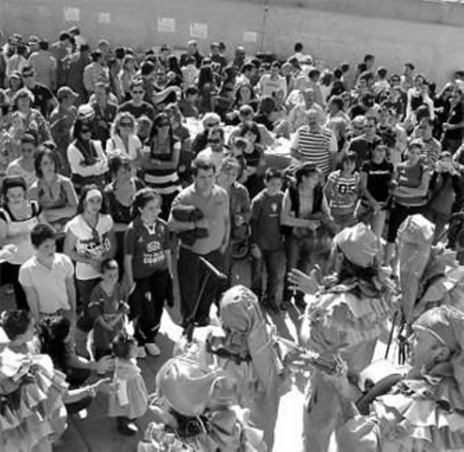 La afición azulina volverá a disfrutar antes del partido el domingo.