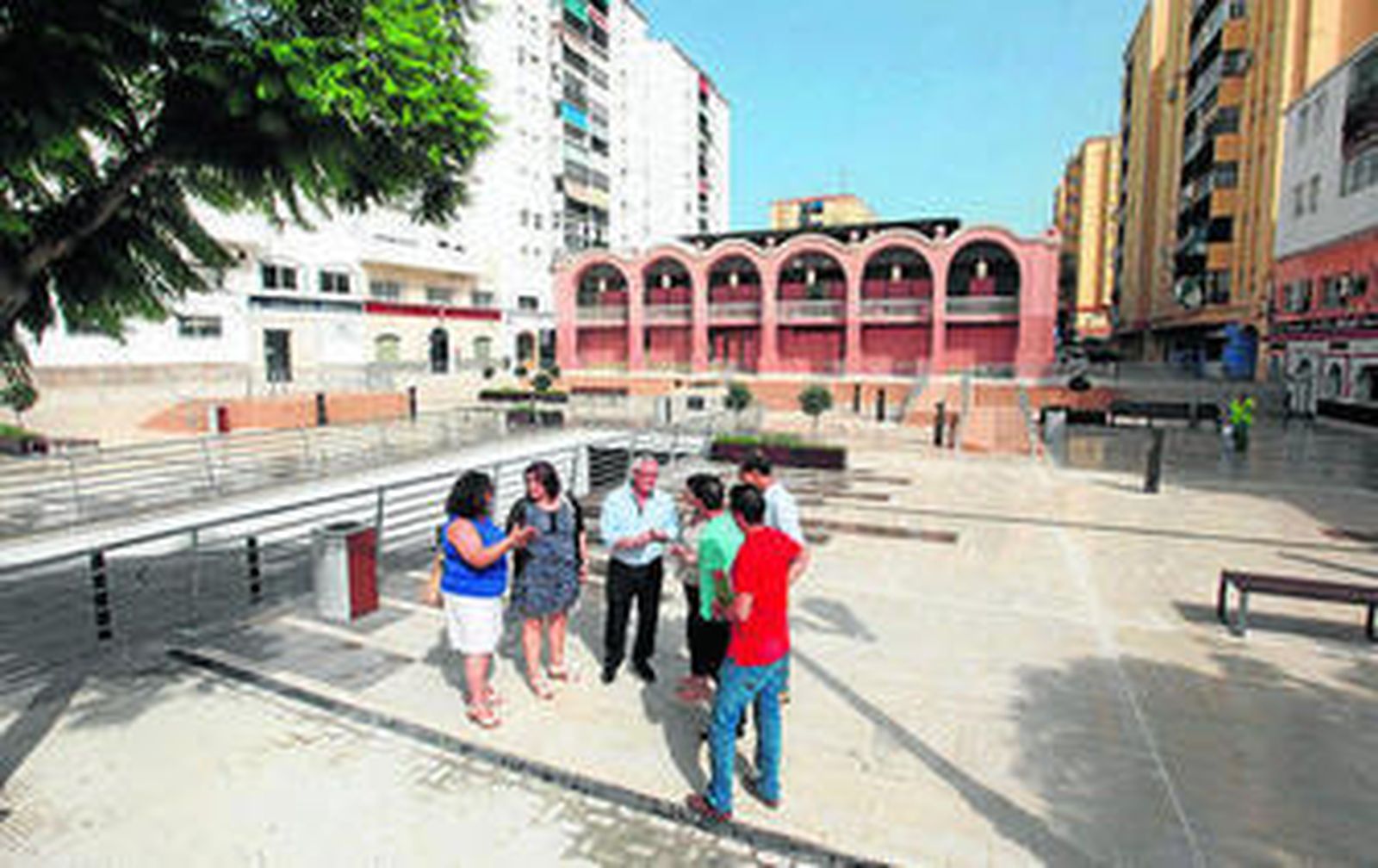 Imagen de la Plaza de Vista Alegre tras las obras.