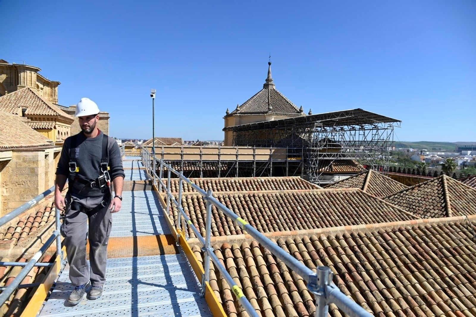 Las obras en la Maqsura de la Mezquita-Catedral, en imágenes