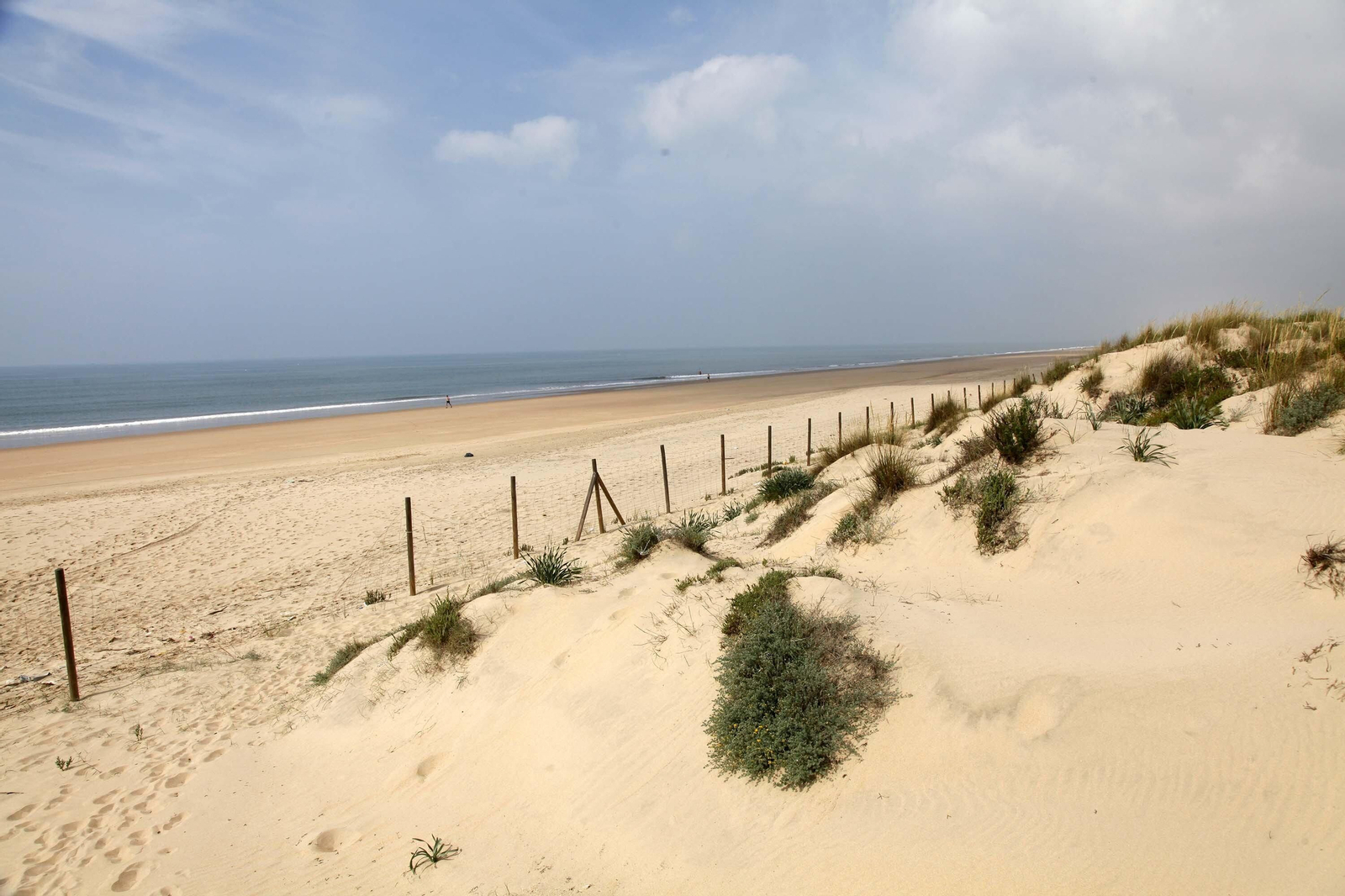 Playa de Nueva Umbría, en Lepe