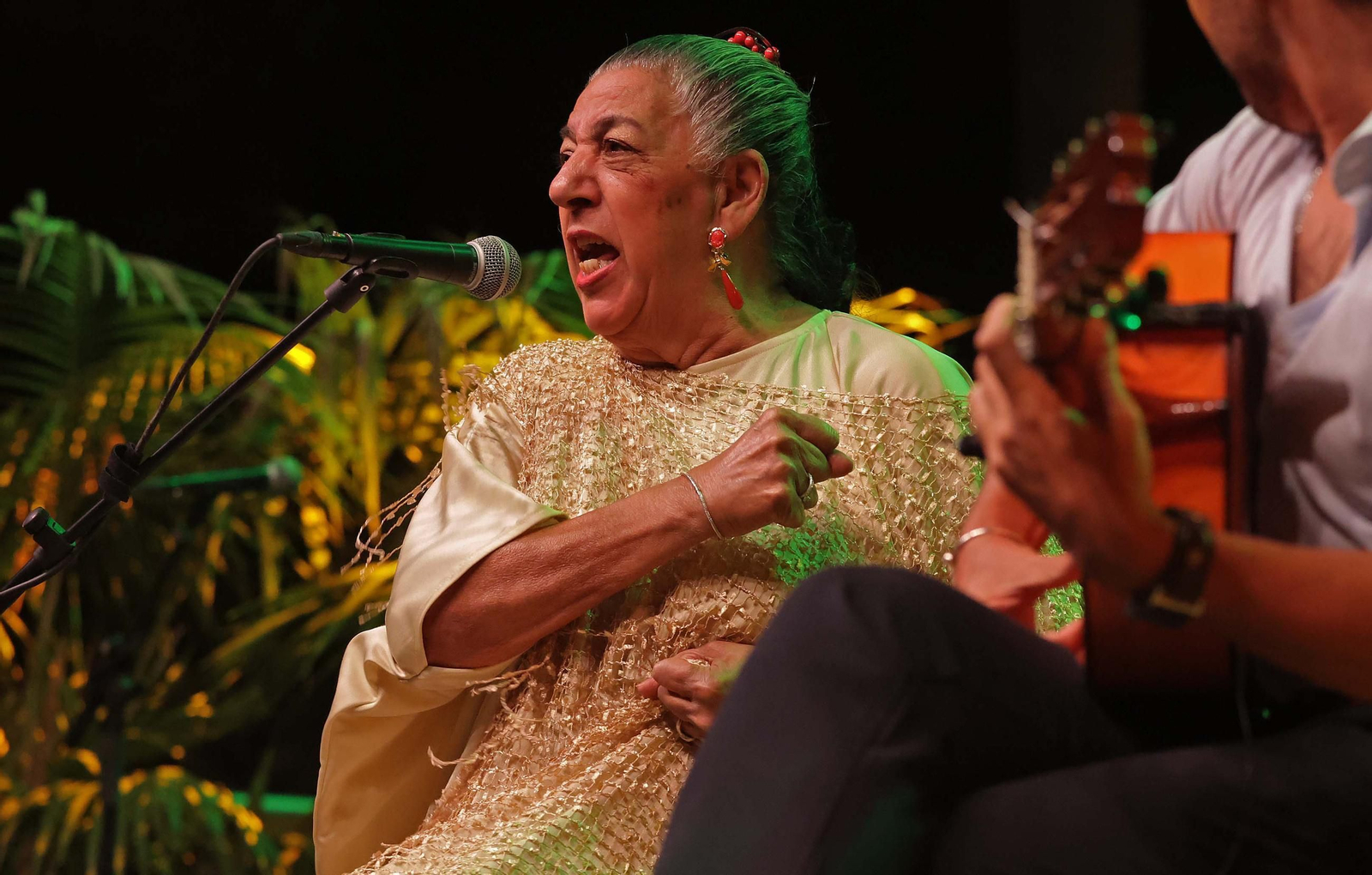 Fotos de la Fiesta por Bulería en el XI Encuentro Internacional de Guitarra Paco de Lucía en Algeciras