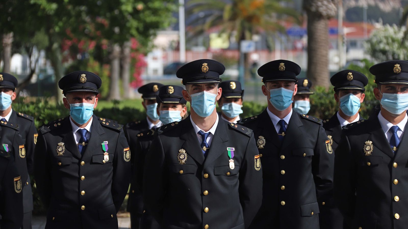 Acto de jura de cargo de la XXXIV promoción de Policía Nacional en La Línea