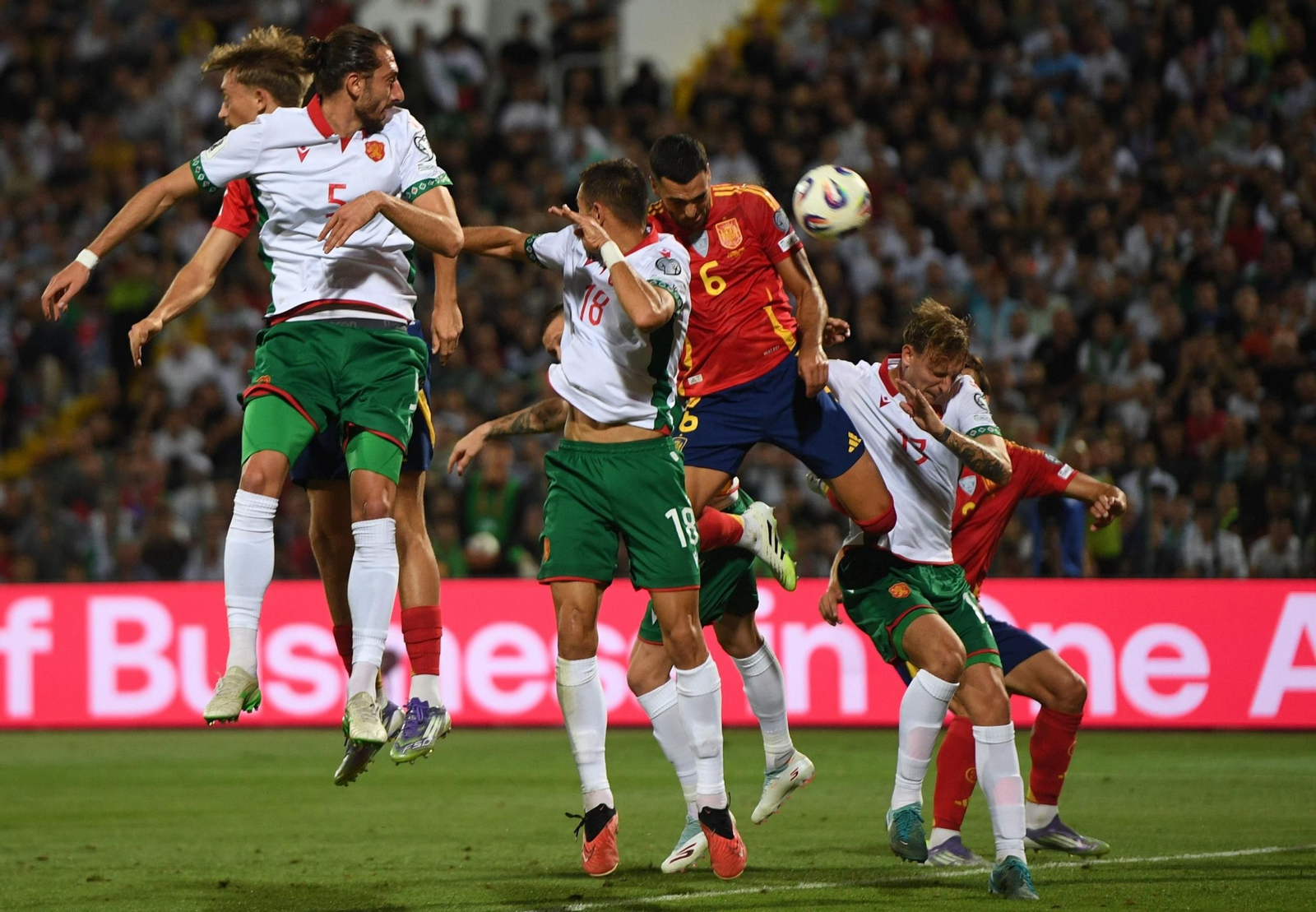 Las mejores fotos del Bulgaria - España