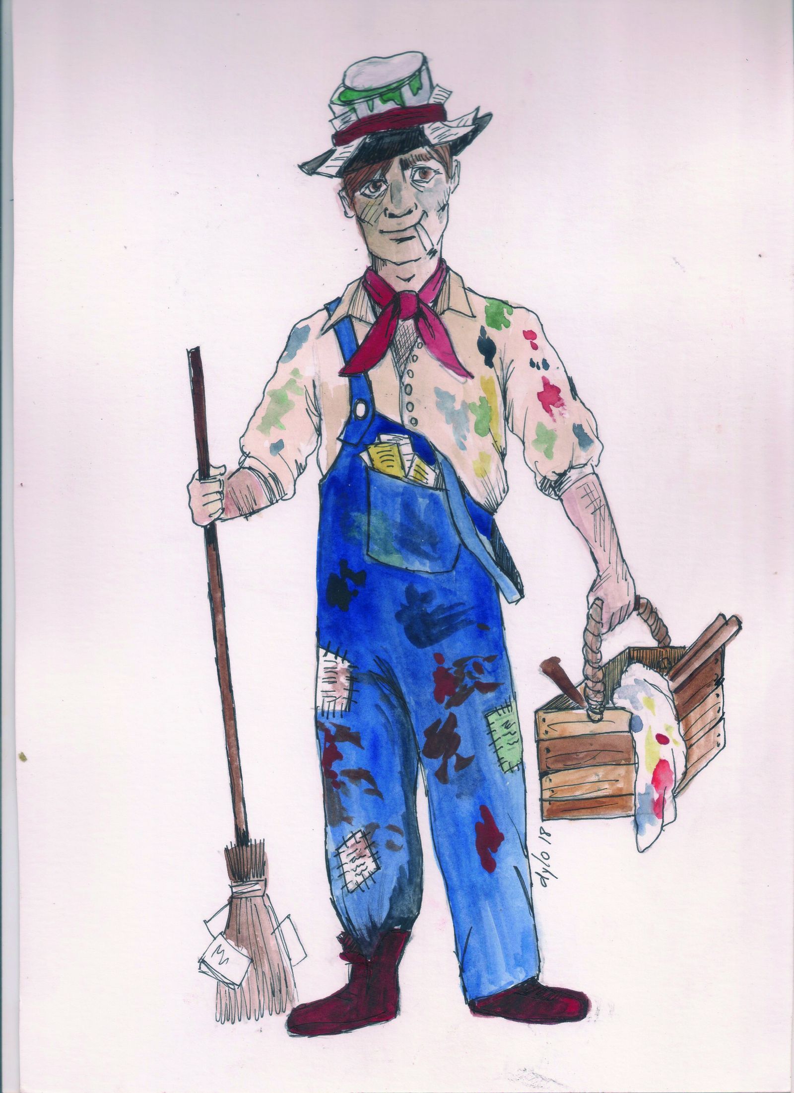 El aprendiz de 'El taller de los libretos prohibidos'.