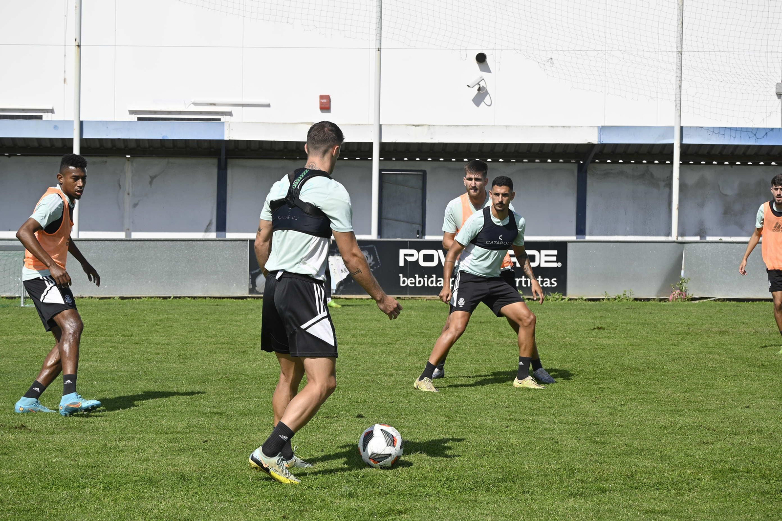 Entrenamiento del Recreativo en Huelva, en imágenes