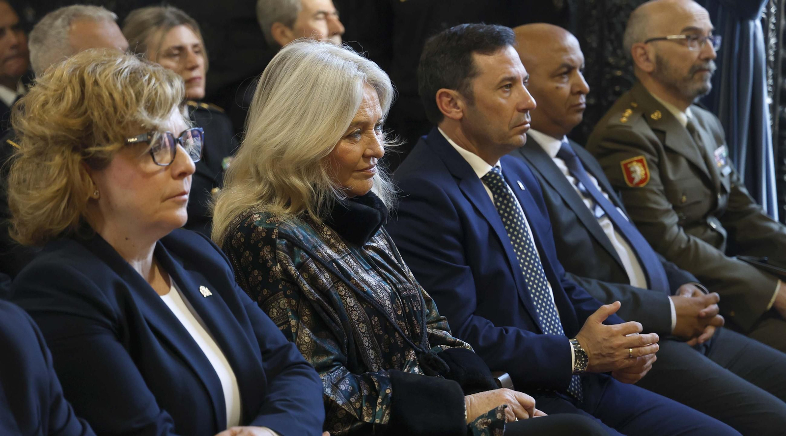 Las fotos del homenaje en Algeciras al inspector jefe de la Policía Nacional Francisco González Suárez