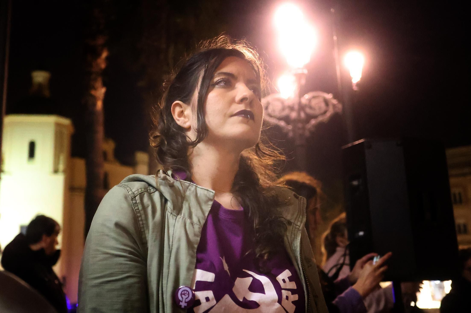 Imágenes de la manifestación del 8M en Huelva