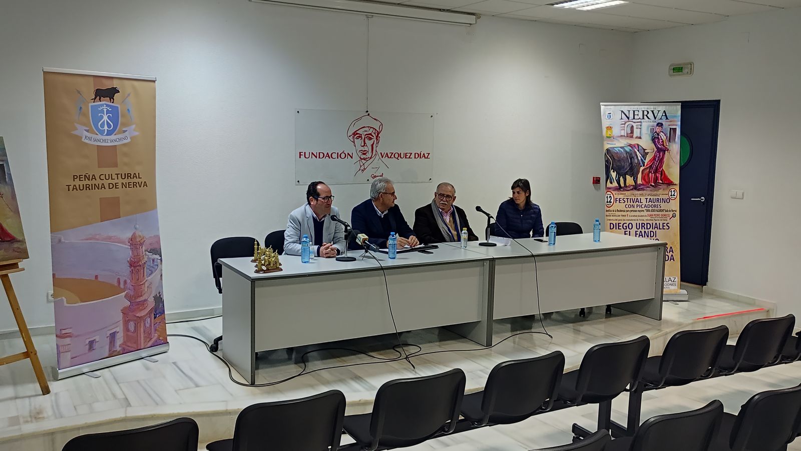 La peña Sanchino le deja a Nerva un importante apunte a sus historial taurino