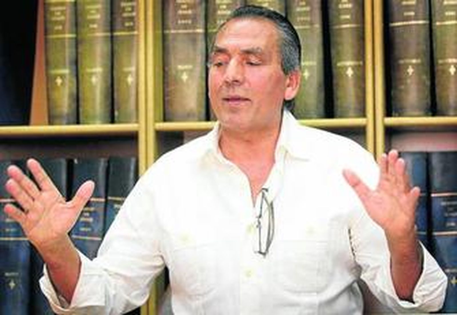 El responsable de la gestora Gitanos de Jerez, Luis de Rebeco.