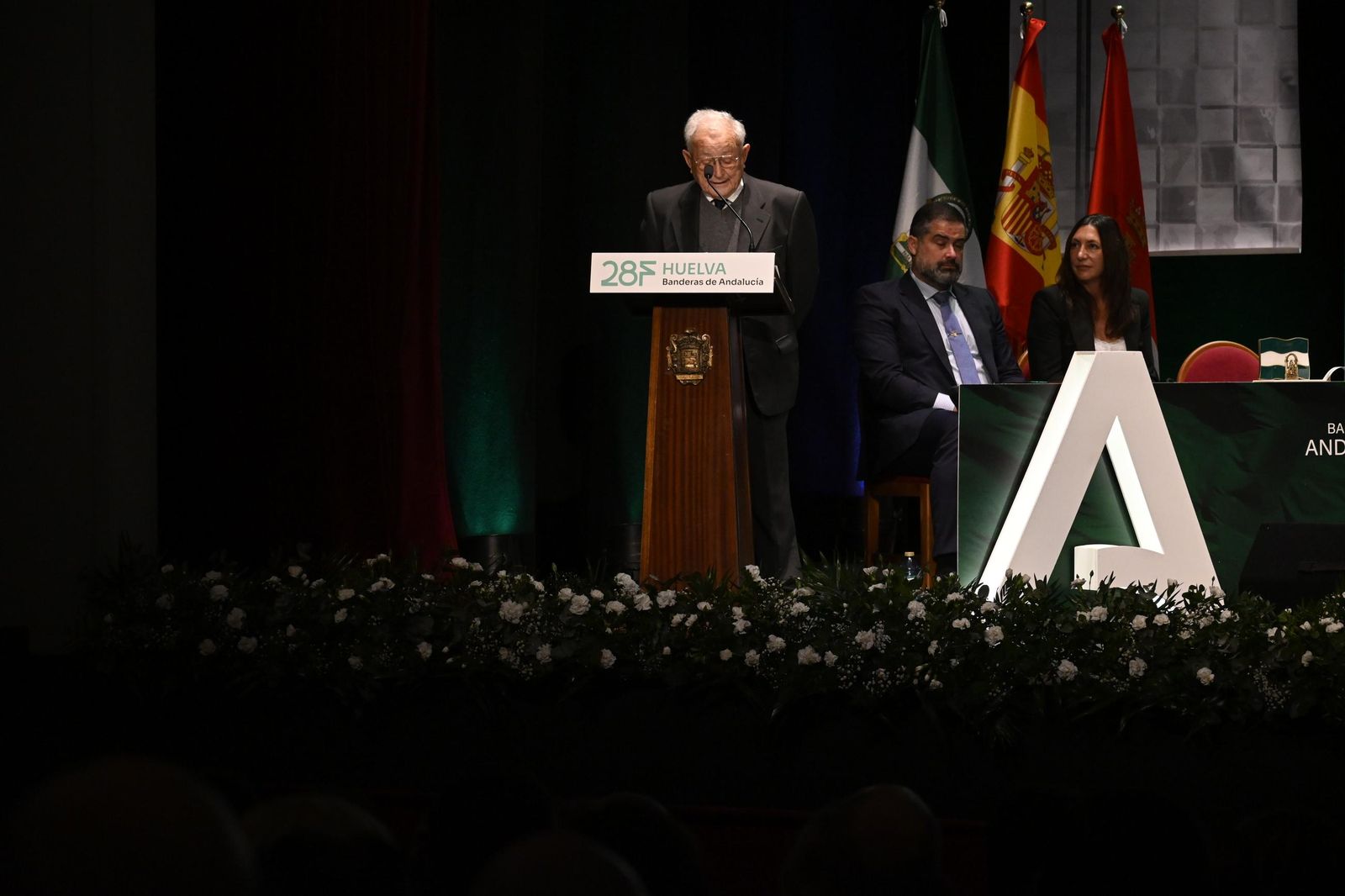 Premios de las Banderas de Andalucía en Huelva, en imágenes