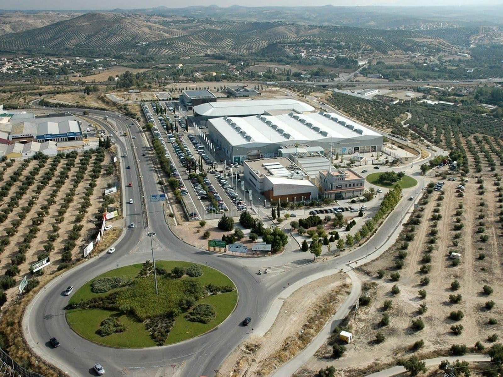Vista aérea de las instalaciones de IFEJA.
