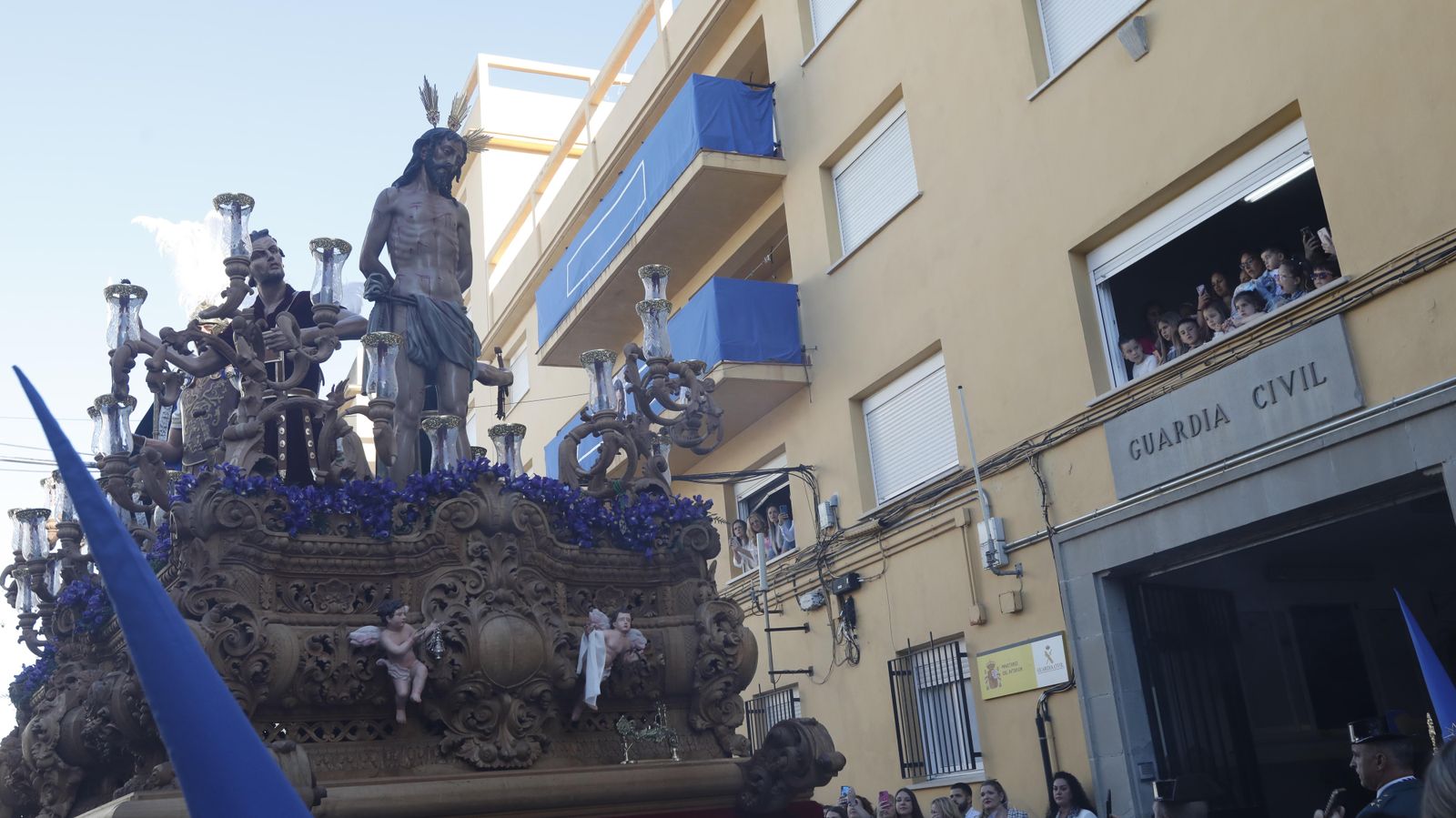 Fotos del Domingo de Ramos  en La Línea: Sagrada Flagelación y María Santísima de la Estrella