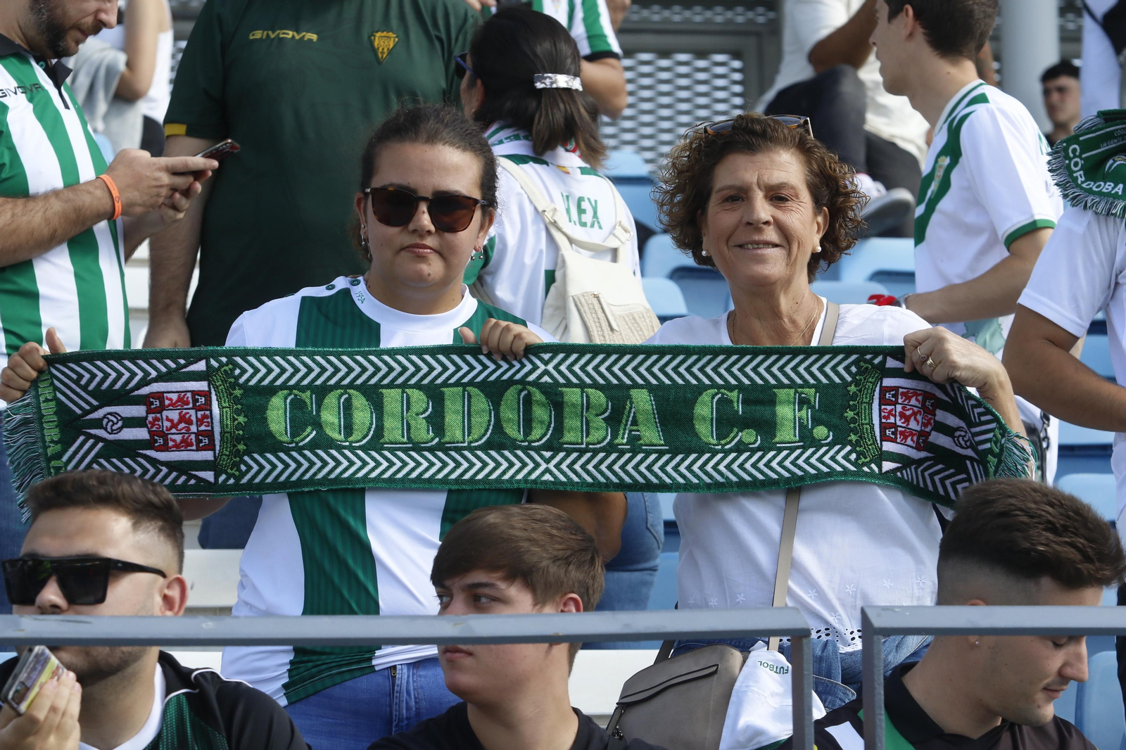 Las imágenes de la afición del Córdoba CF en el Alfredo Di Stéfano