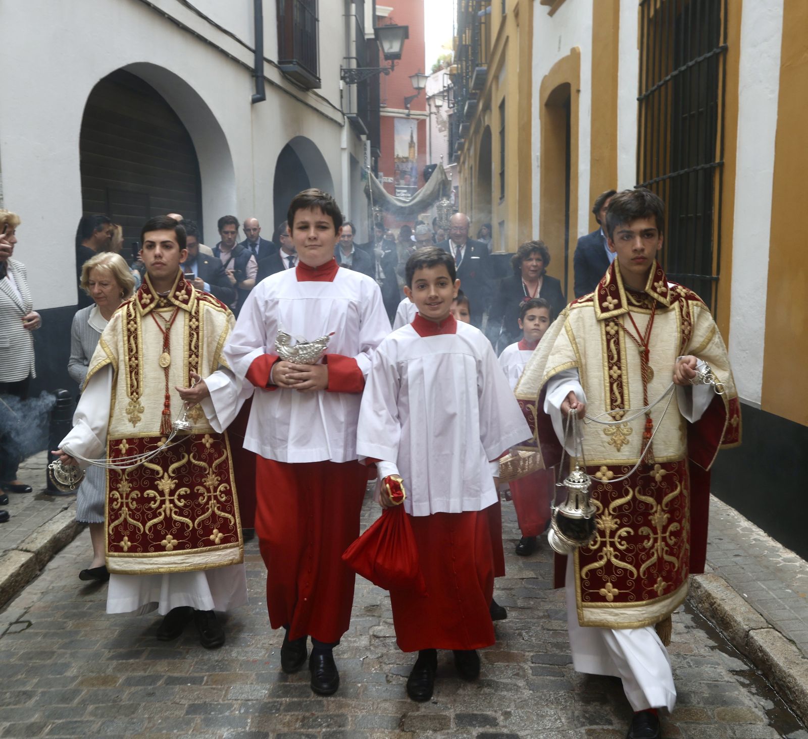 procesión de impedidos de la Sacramental