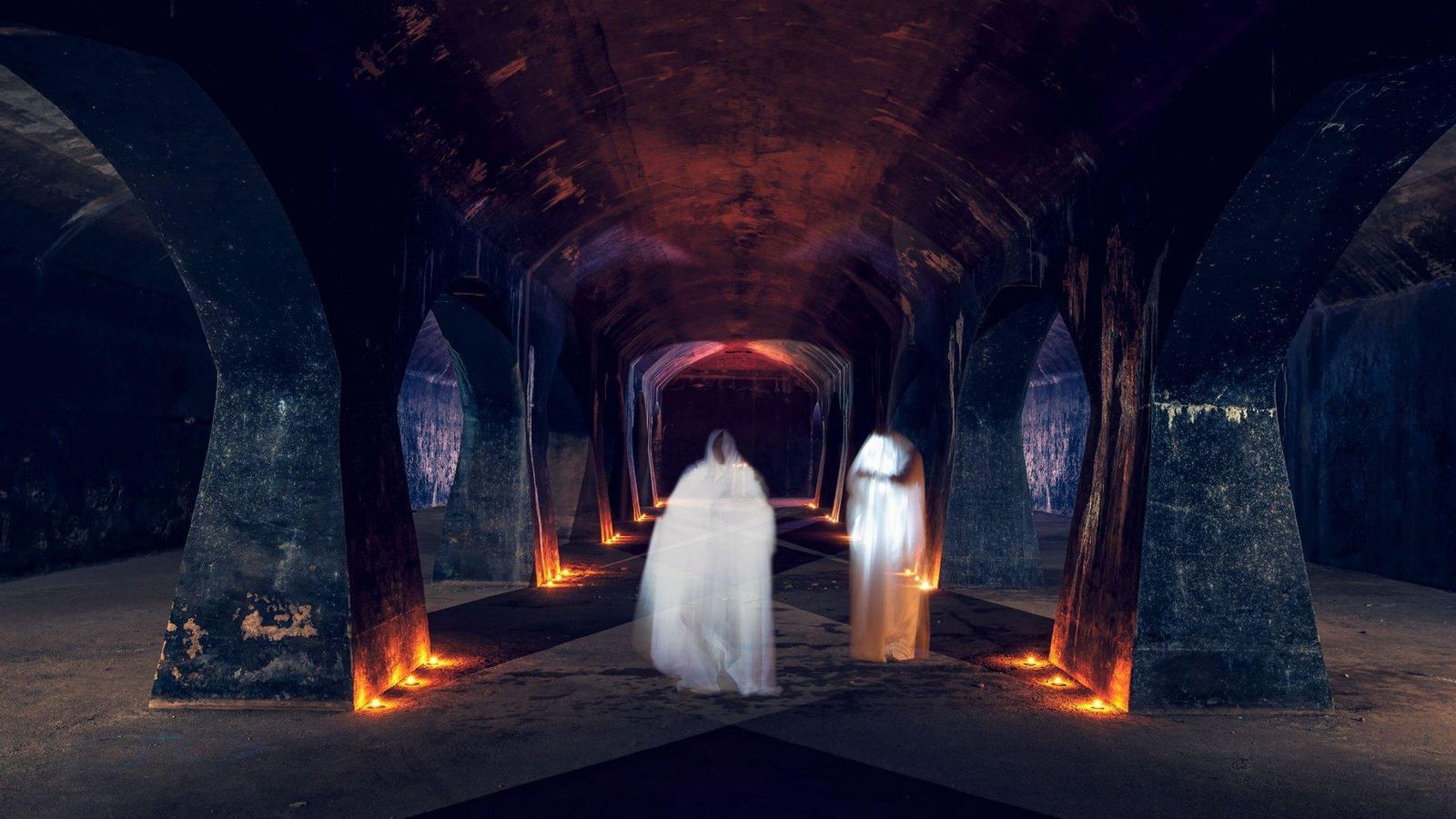 Sesión fotográfica, con luz de velas.