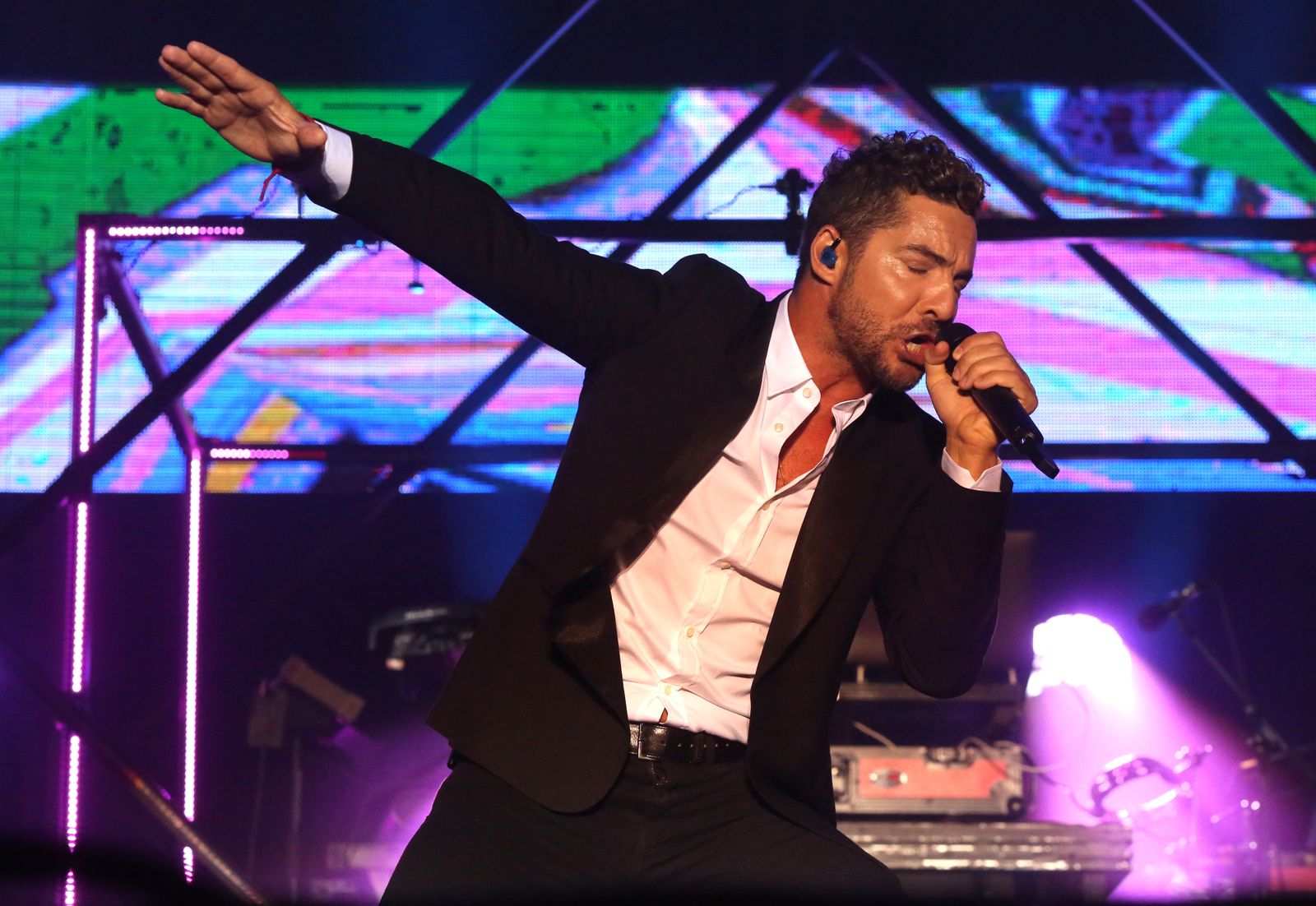 Las imágenes del concierto de David Bisbal en Punta Umbría