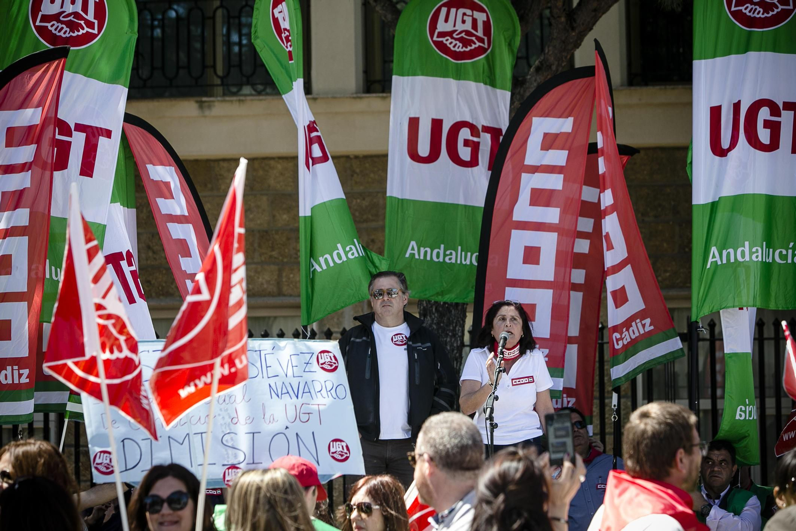 Manifestación del 1 de mayo en Cádiz