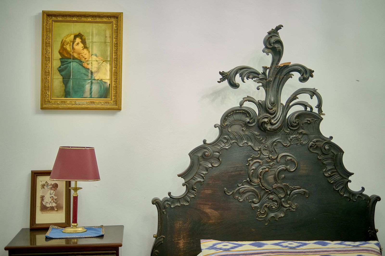 Interior de la finca en Antonio López 7.