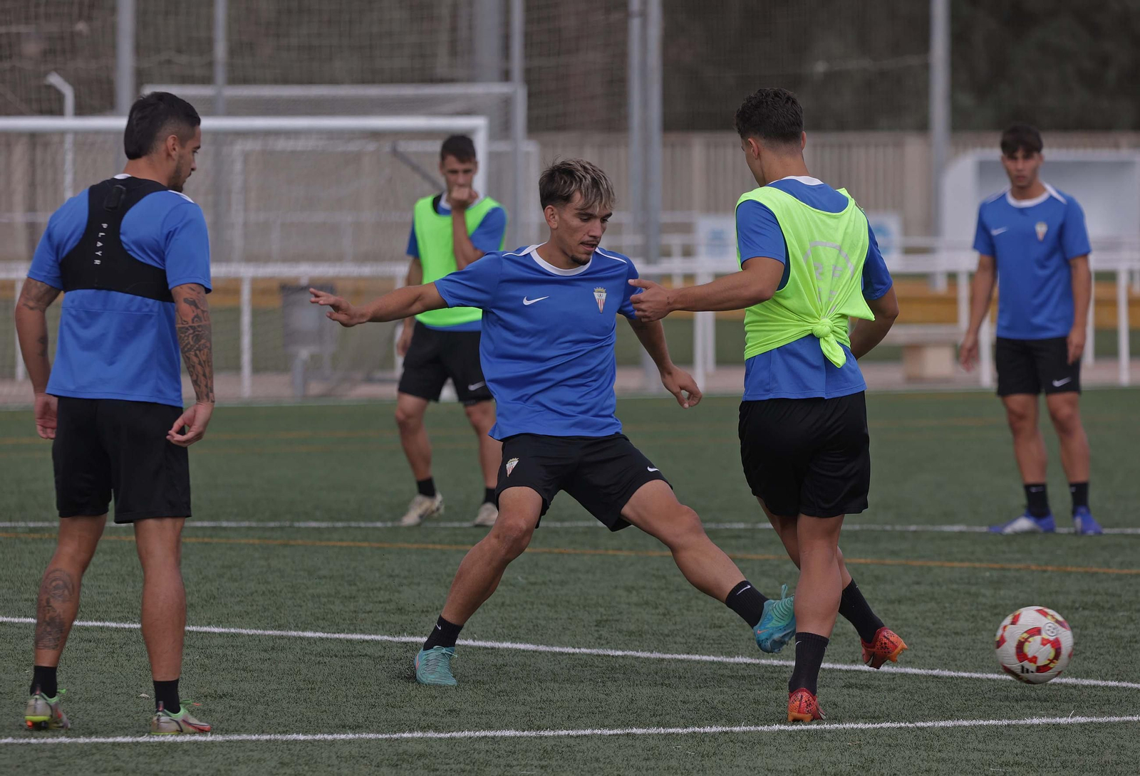 Fotos del entrenamiento del Algeciras CF en La Menacha