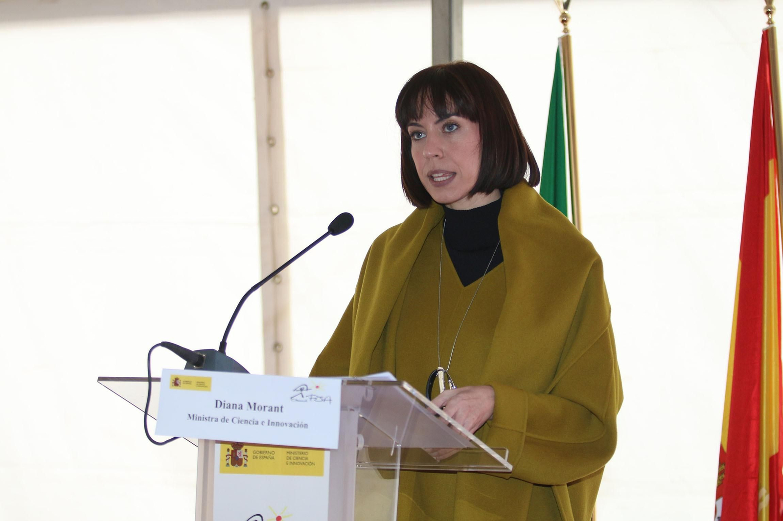 La ministra Diana Morant.