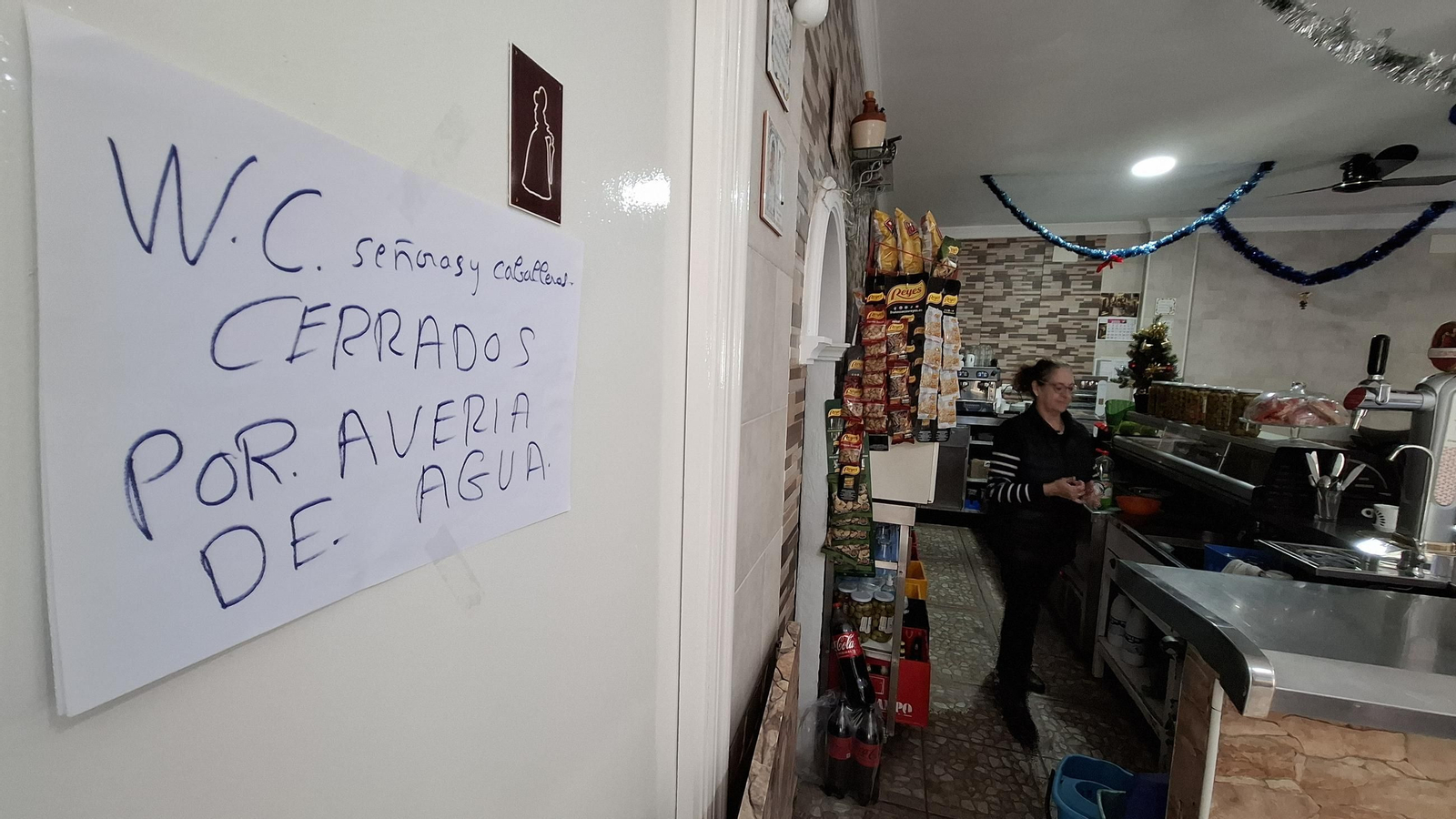 Corte de agua en Puerto Real