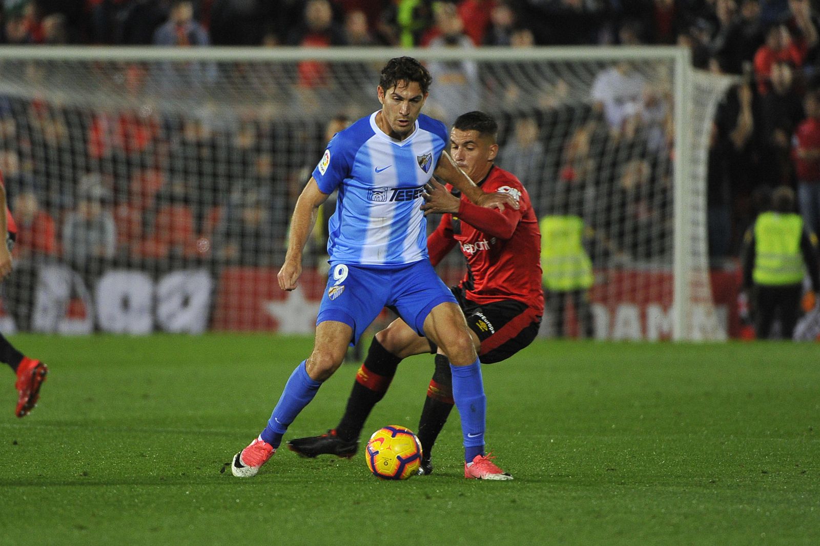 Gustavo Blanco Leschuk, en el Mallorca-Málaga CF.