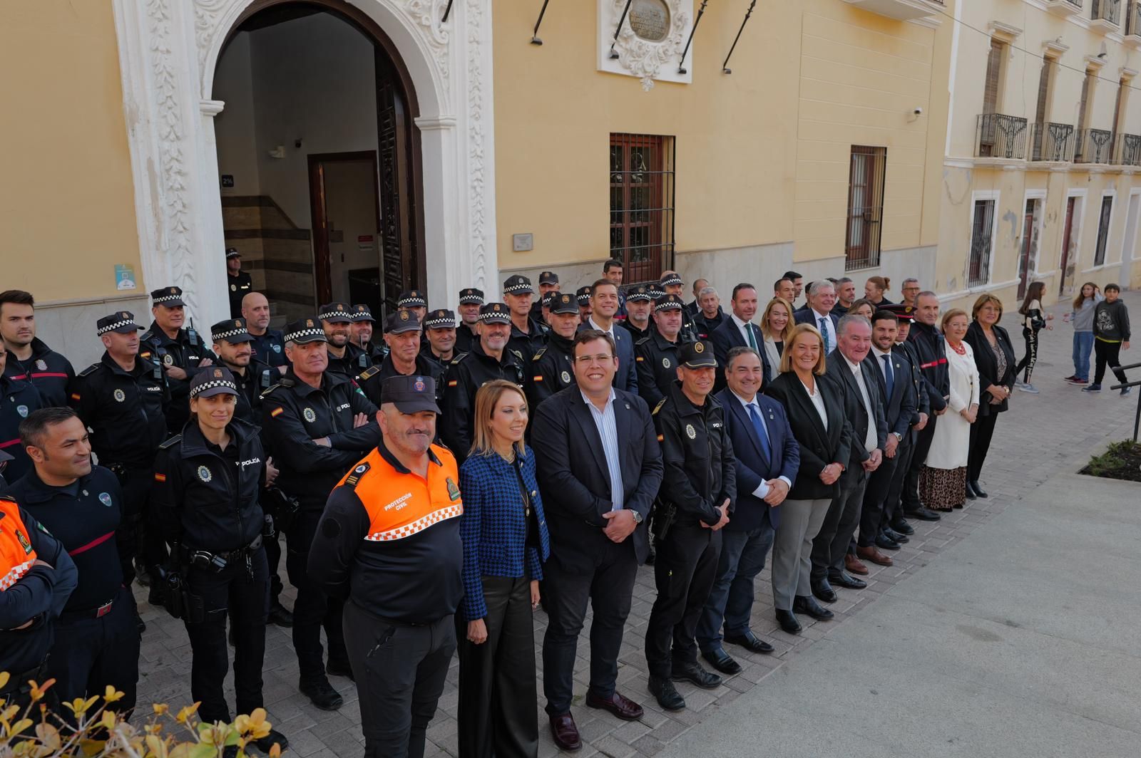 Foto de familia tras el reconocimiento