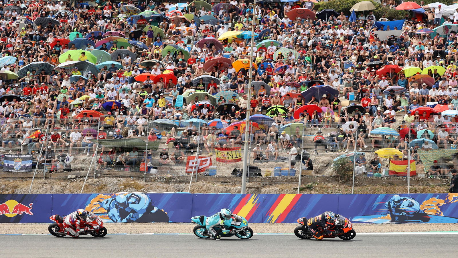 Carrera de Moto3 en el Circuito de Jerez