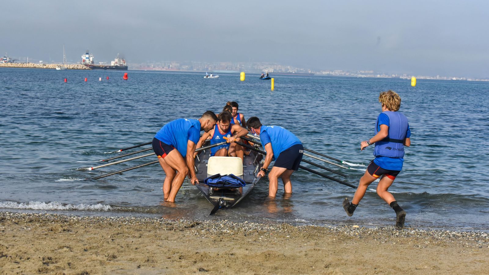 Las fotos del Campeonato de Remo en La Línea