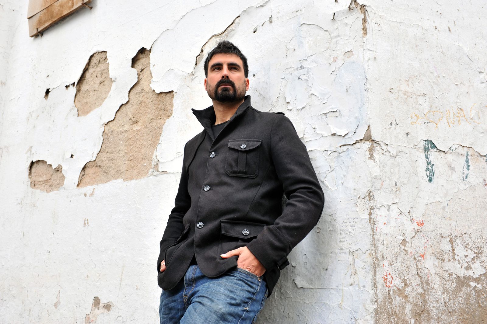 Raúl Arteaga, en una imagen de archivo en el entorno de la iglesia de Santa Catalina.