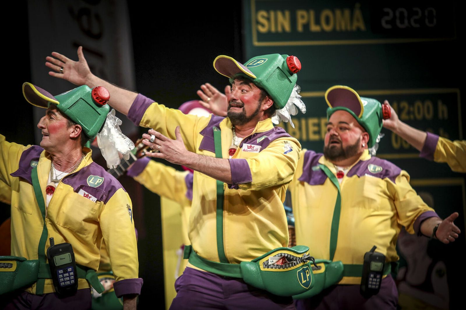 La chirigota 'Los niños de la Petróleo' actuará el 7 de marzo en El Paseo.