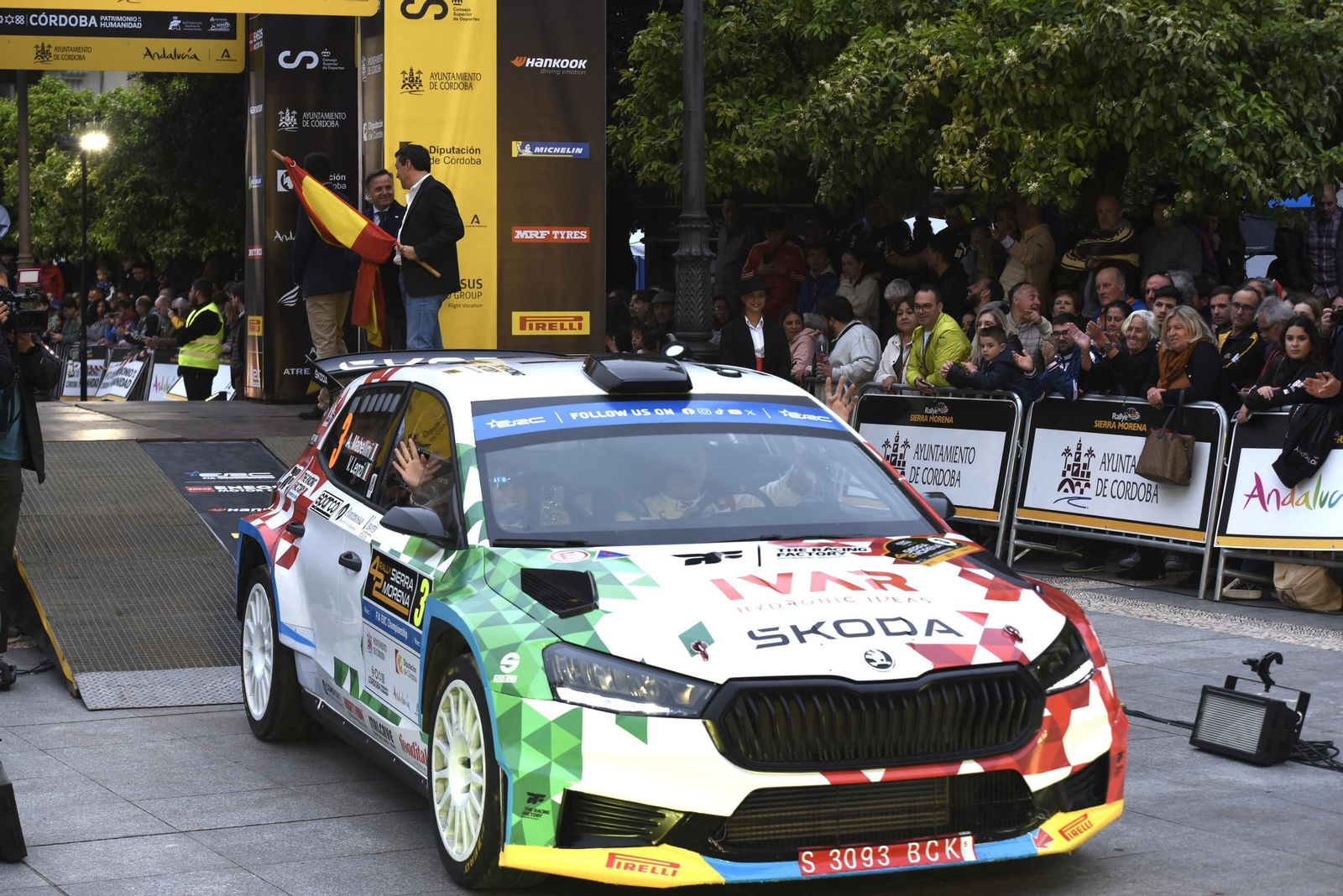 Las mejores fotos de la ceremonia de salida del Rallye Sierra Morena 2025