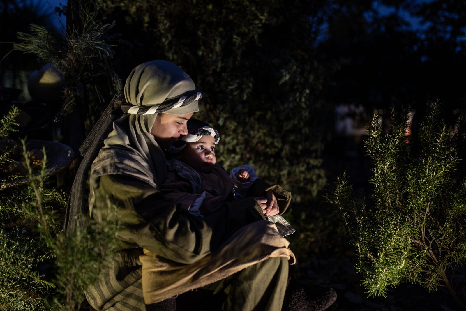 Imágenes: Una visita al Belén viviente de Higuera de la Sierra