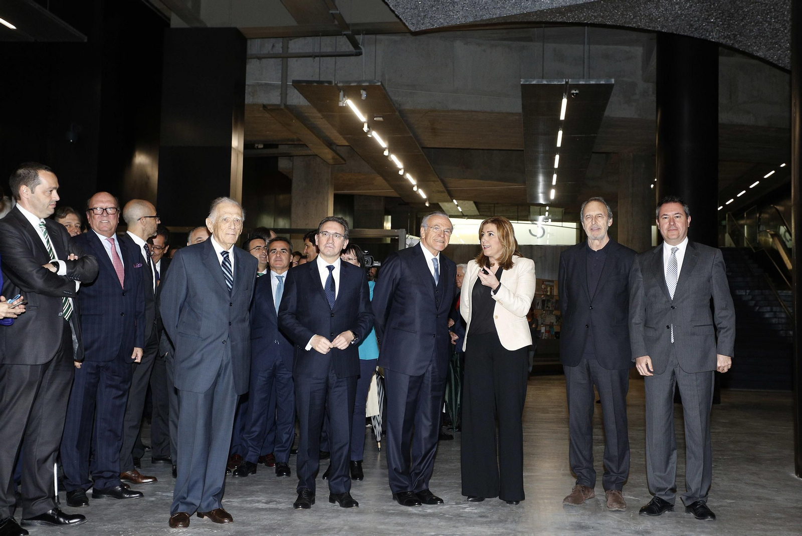 La inauguración del Caixafórum Sevilla