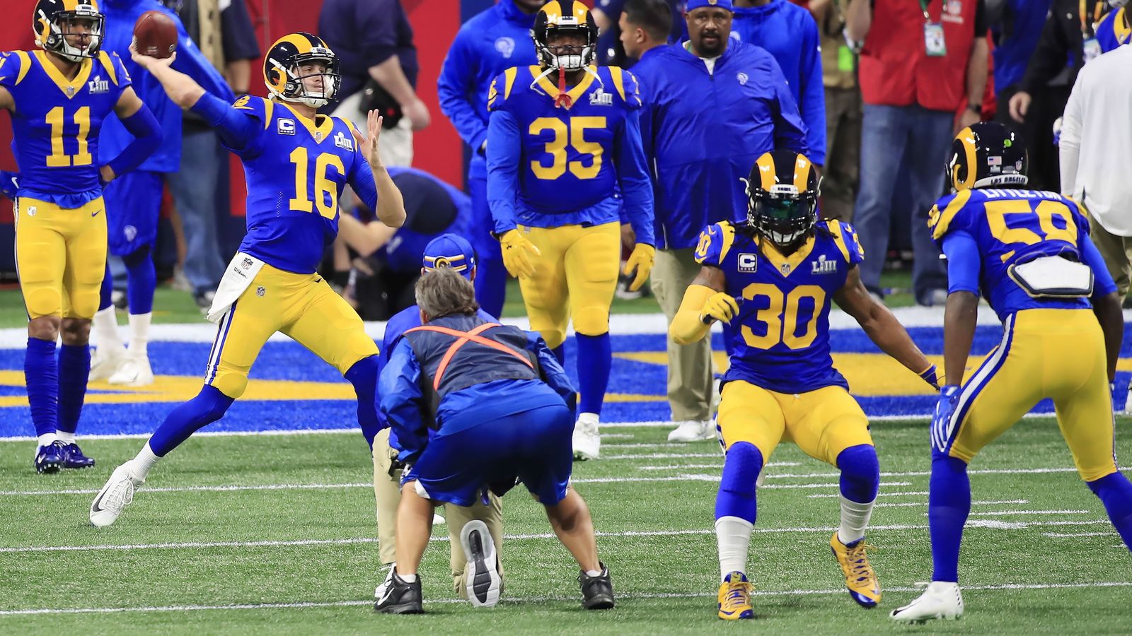 Las imágenes de la final de la Super Bowl