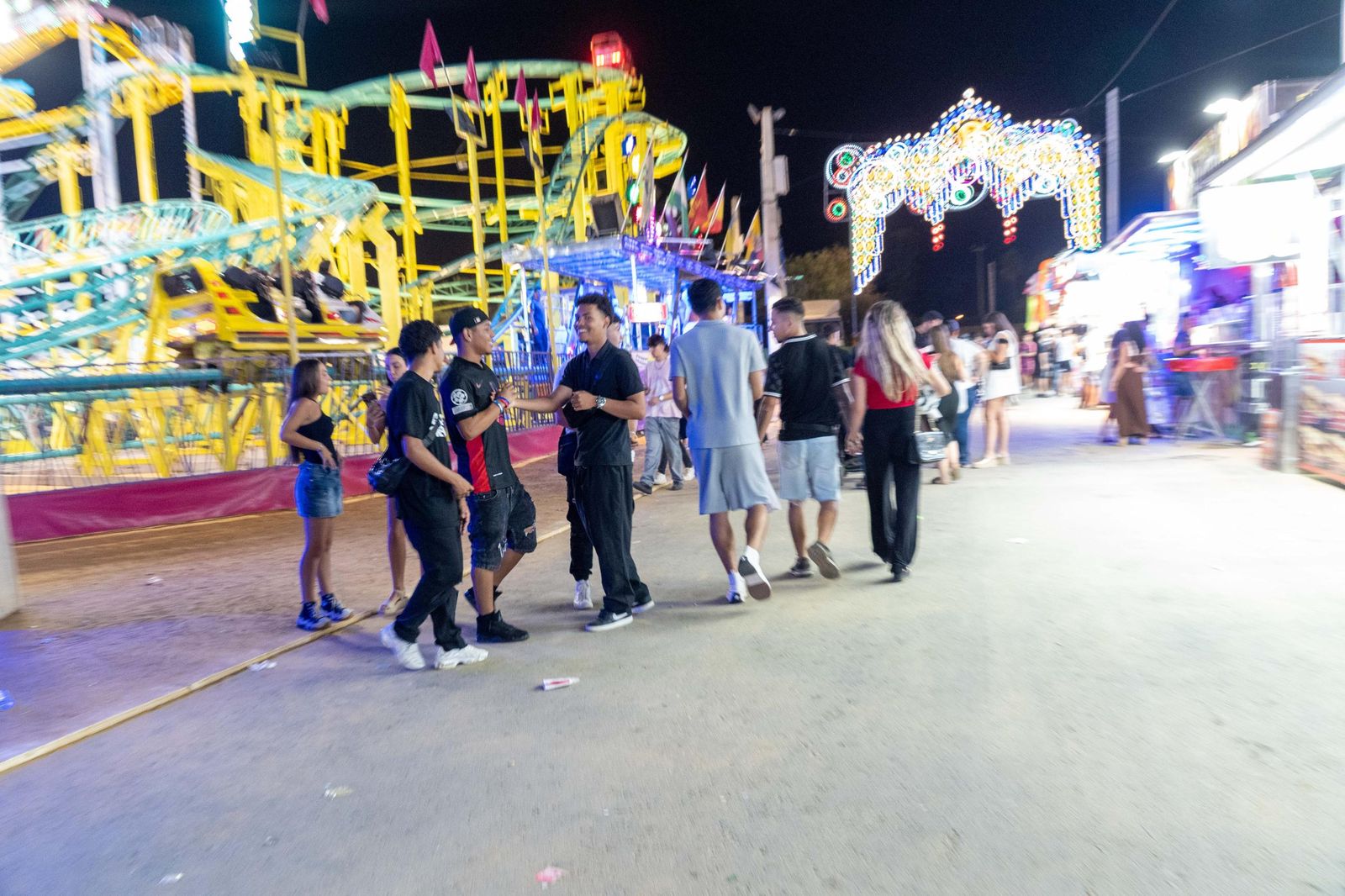 Colombinas 2025: Imágenes del ambiente el lunes 4 de agosto en las Fiestas Colombinas