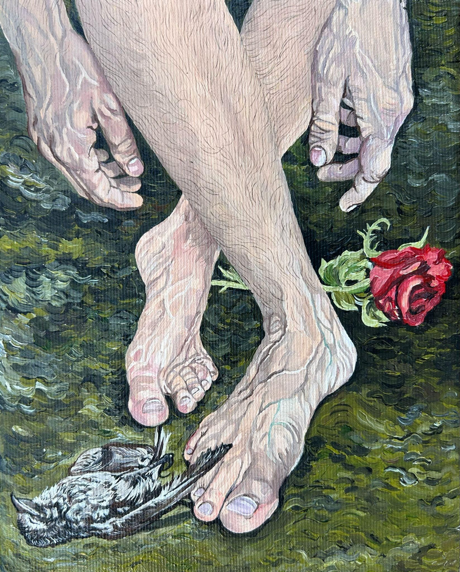 Otra de las obras que forman parte de la exposición.