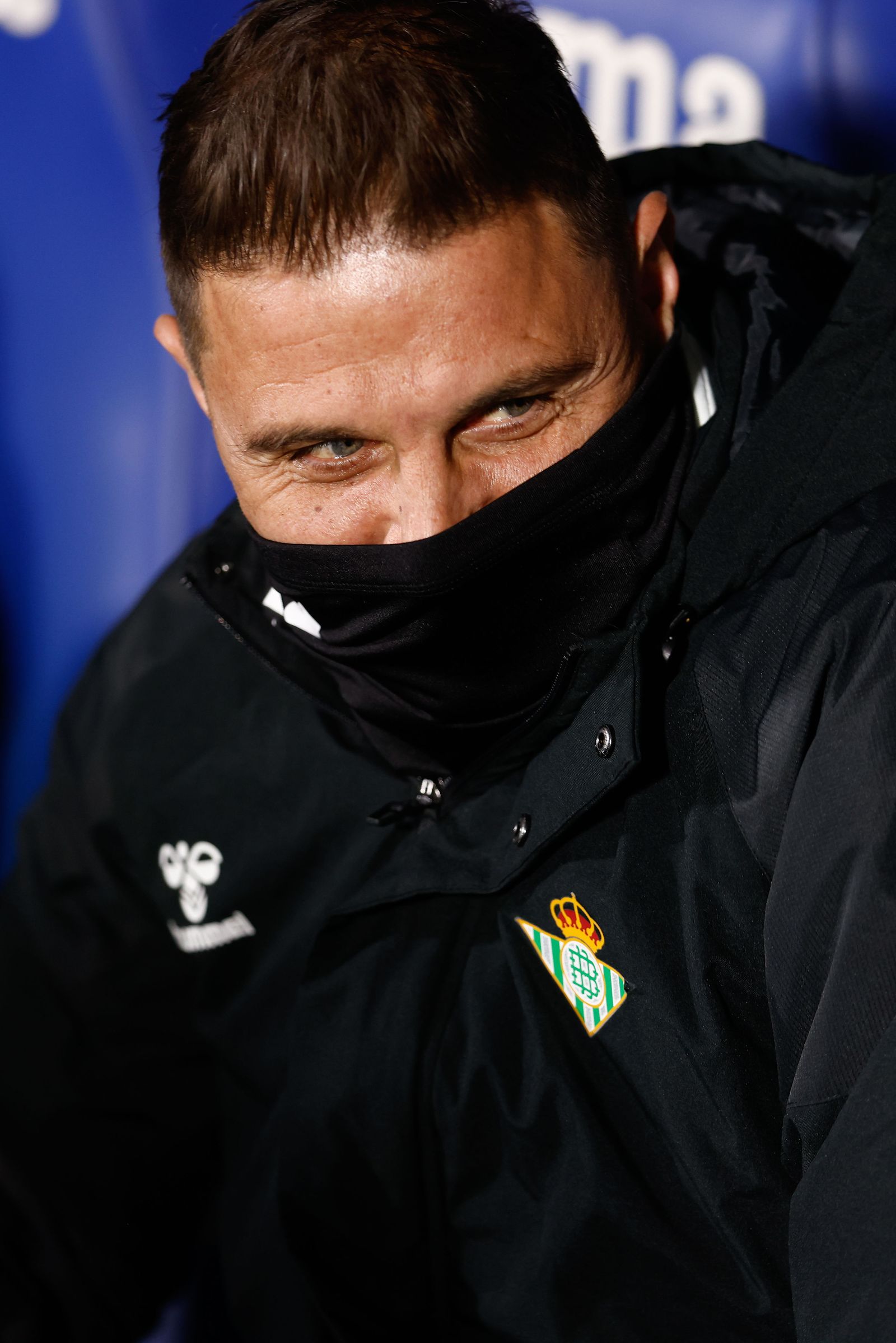 Joaquín, en el banquillo, en el último Getafe-Betis.
