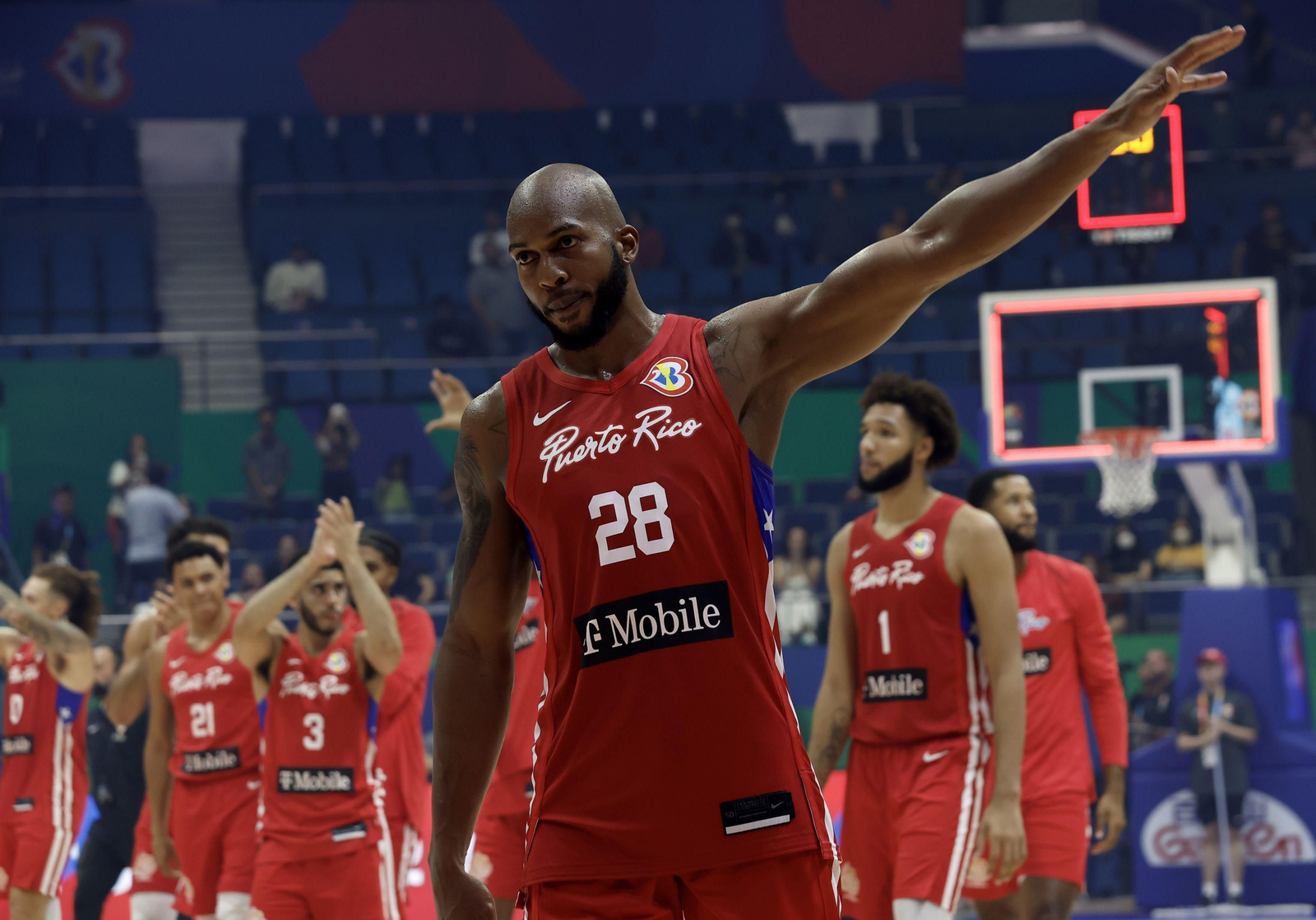 El internacional puerorriqueño Ismael Romero, en un partido del pasado Mundial.